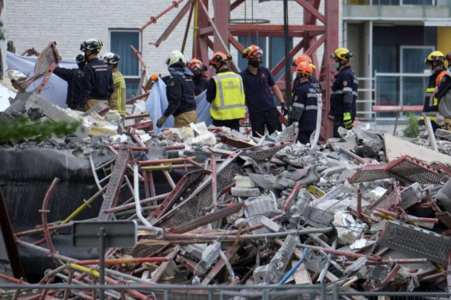 Belçika'nın Antwerp kentinde okul şantiyesinde kaza: 5 ölü